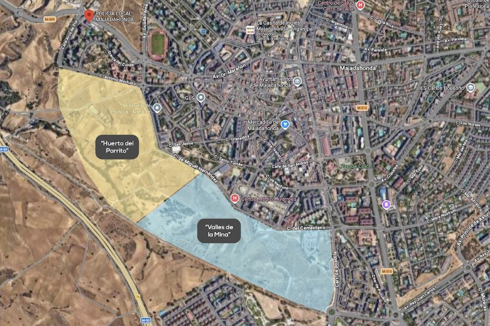 Majadahonda aprueba dos nuevos desarrollos para construir más de 1.250 viviendas