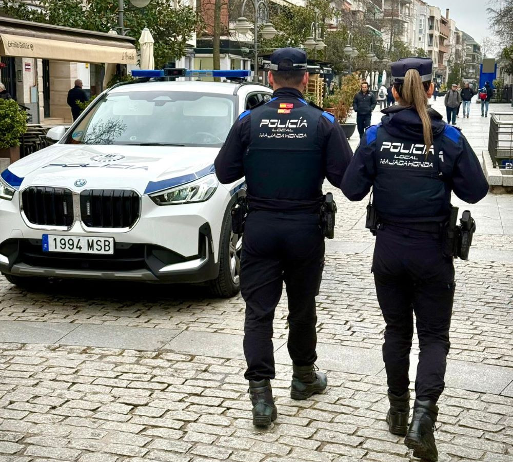 La criminalidad en Majadahonda desciende un 7,4 % en el inicio de 2026