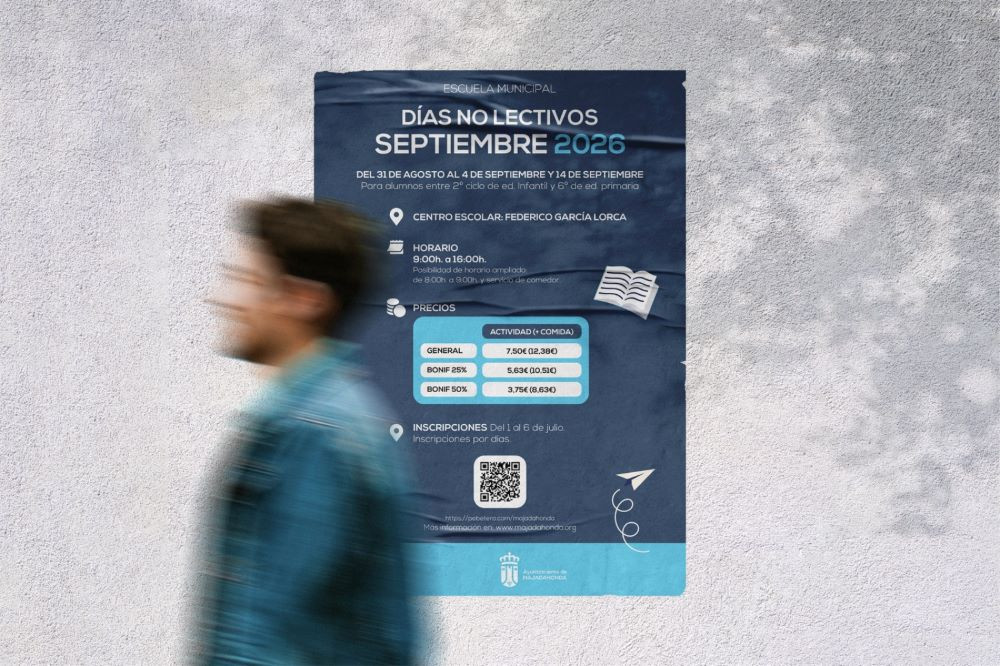 Majadahonda abre mañana las inscripciones para el programa Días sin Cole de septiembre Majadahonda abre mañana las inscripciones para el programa Días sin Cole de septiembre