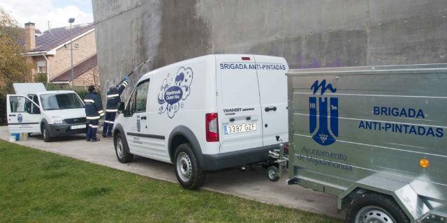 Eliminados más de 2.000 grafitis en las calles de Majadahonda Eliminados más de 2.000 grafitis en las calles de Majadahonda