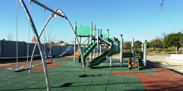 El parque Goya de Majadahonda tiene una nueva zona de juegos El parque Goya de Majadahonda tiene una nueva zona de juegos