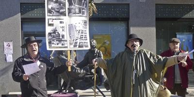 Manifestación con las Coplas de los Ciegos de Romanillos y del Tuerto del Pardillo en Majadahonda