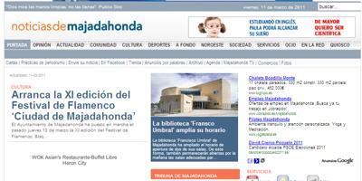 Google sitúa a Noticias de Majadahonda líder indiscutible de la información local Google sitúa a Noticias de Majadahonda líder indiscutible de la información local