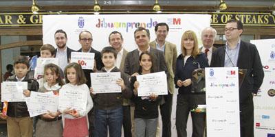 Entrega de premios del  Concurso  ‘Dibuemprende’ en Majadahonda