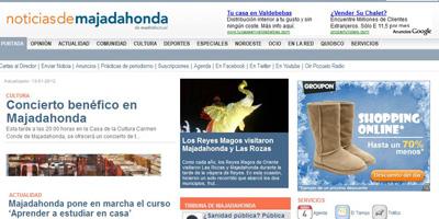 Noticias de Majadahonda continúa siendo líder indiscutible según Google