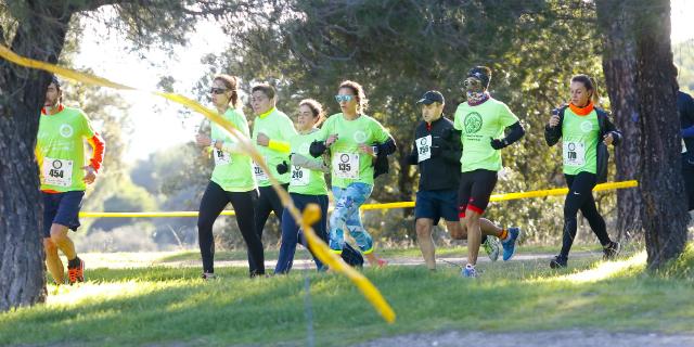 La carrera solidaria por el Monte del Pilar vuelve en su octava edición