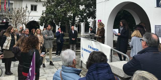Majadahonda en defensa de la igualdad entre hombres y mujeres