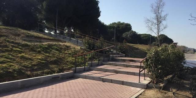 El Ayuntamiento mejora los accesos al Gran Parque Felipe VI