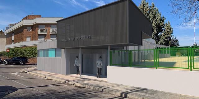 El pabellón deportivo del Colegio Antonio Machado será remodelado El pabellón deportivo del Colegio Antonio Machado será remodelado
