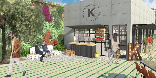 El parque Colón estrena “El kiosco” El parque Colón estrena “El kiosco”