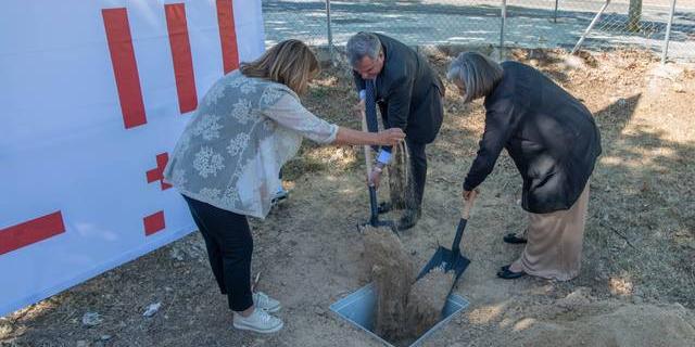 Colocada la primera piedra de la nueva sede de Cruz Roja Majadahonda-Las Rozas