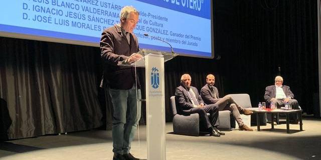 Ignacio Sánchez-Tembleque recibe el XXX Premio de Poesía Blas de Otero de Majadahonda