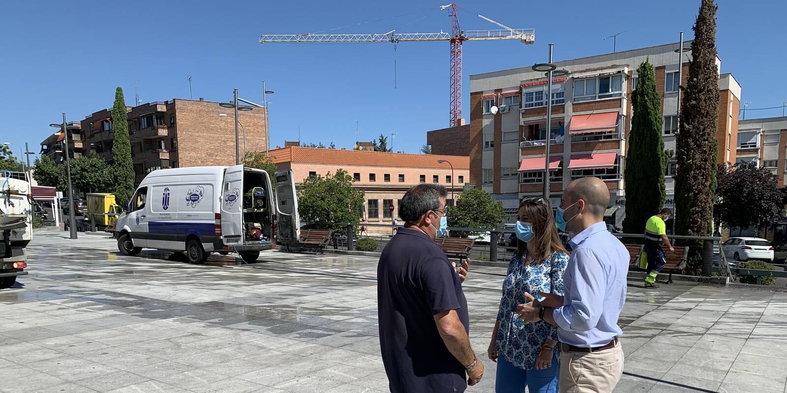 Plan especial de limpieza en Majadahonda para las zonas más transitadas Plan especial de limpieza en Majadahonda para las zonas más transitadas
