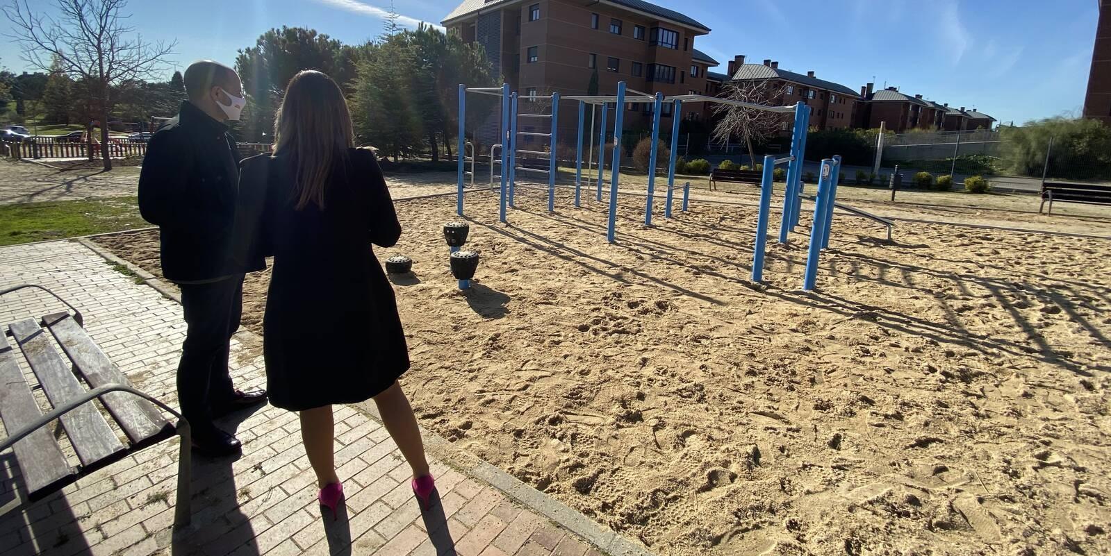 Nuevo circuito de calistenia en Majadahonda Nuevo circuito de calistenia en Majadahonda