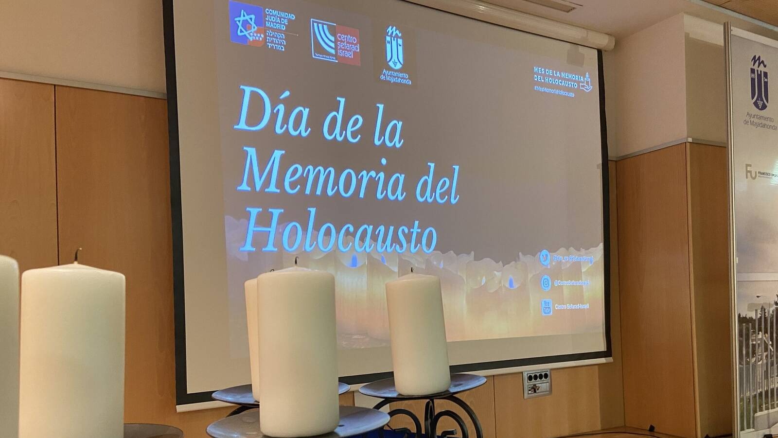 Majadahonda recuerda a las víctimas del Holocausto