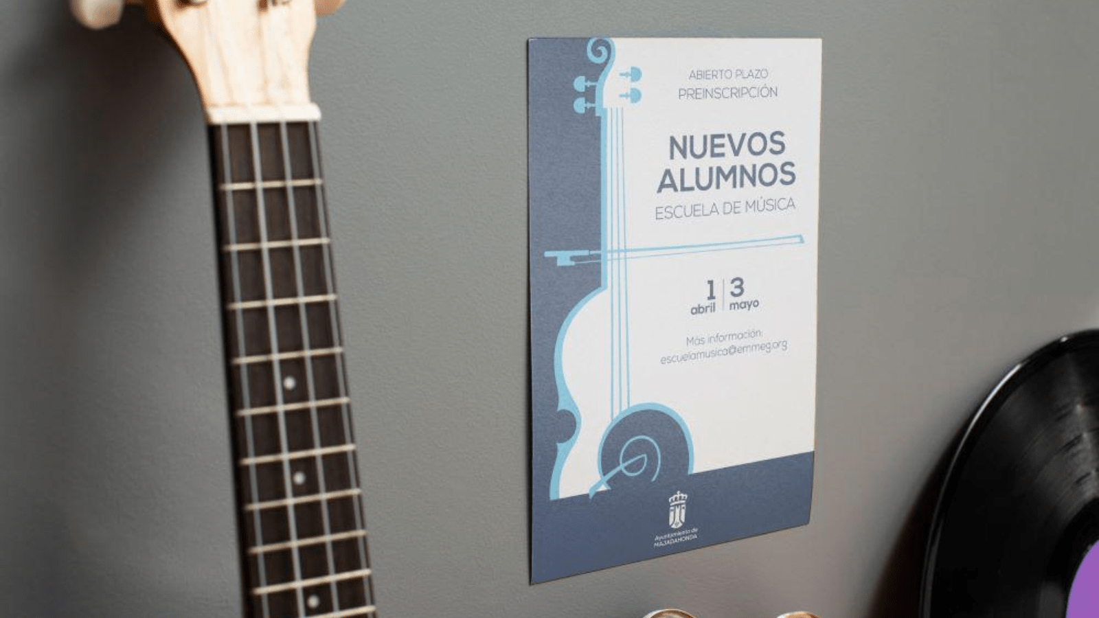 Abierto el plazo de preinscripción para las nuevas plazas de la Escuela de Música de Majadahonda del curso 2024-2025 Abierto el plazo de preinscripción para las nuevas plazas de la Escuela de Música de Majadahonda del curso 2024-2025