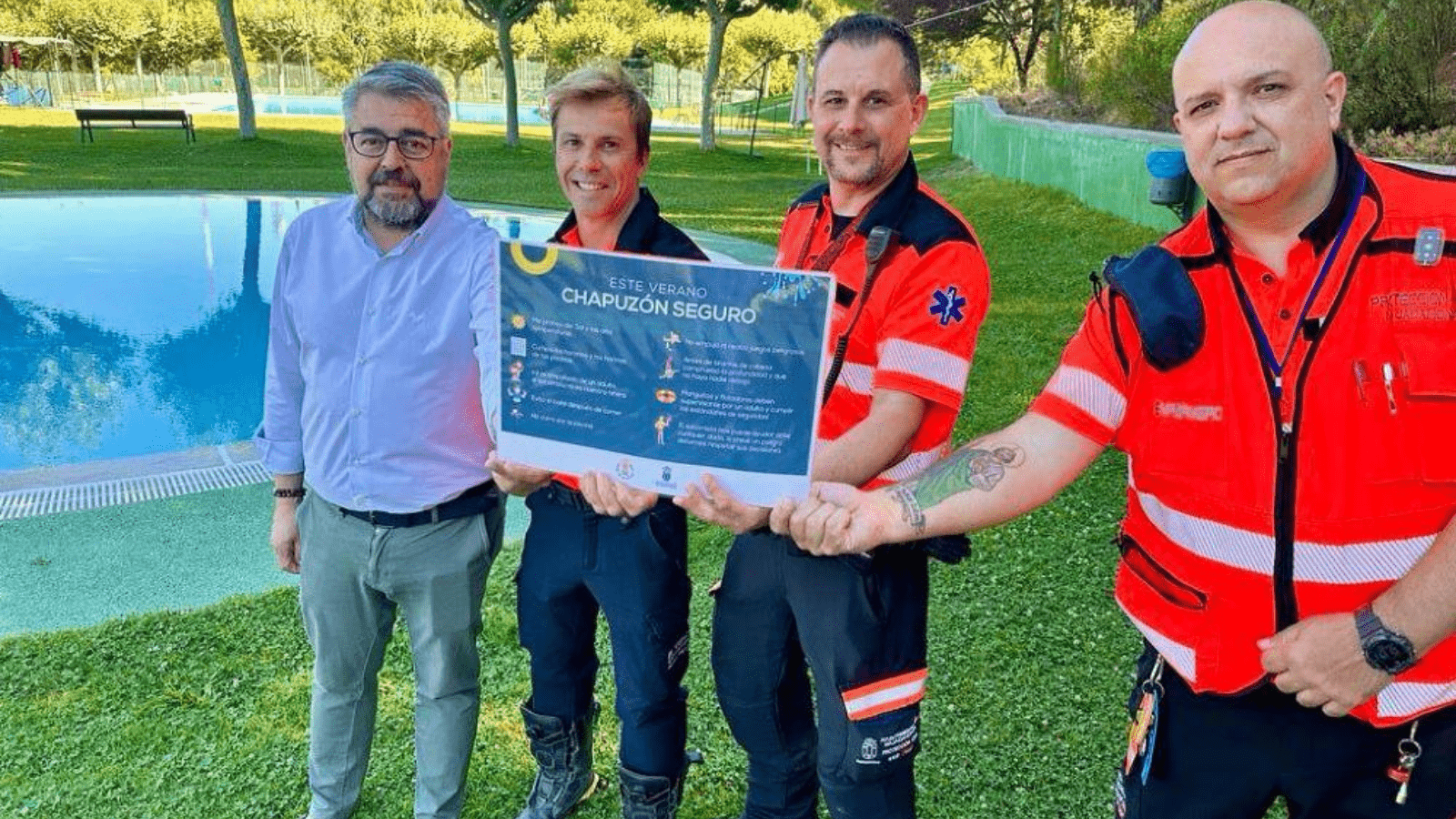 Majadahonda lanza la campaña "Chapuzón Seguro" para prevenir los accidentes en piscinas Majadahonda lanza la campaña "Chapuzón Seguro" para prevenir los accidentes en piscinas
