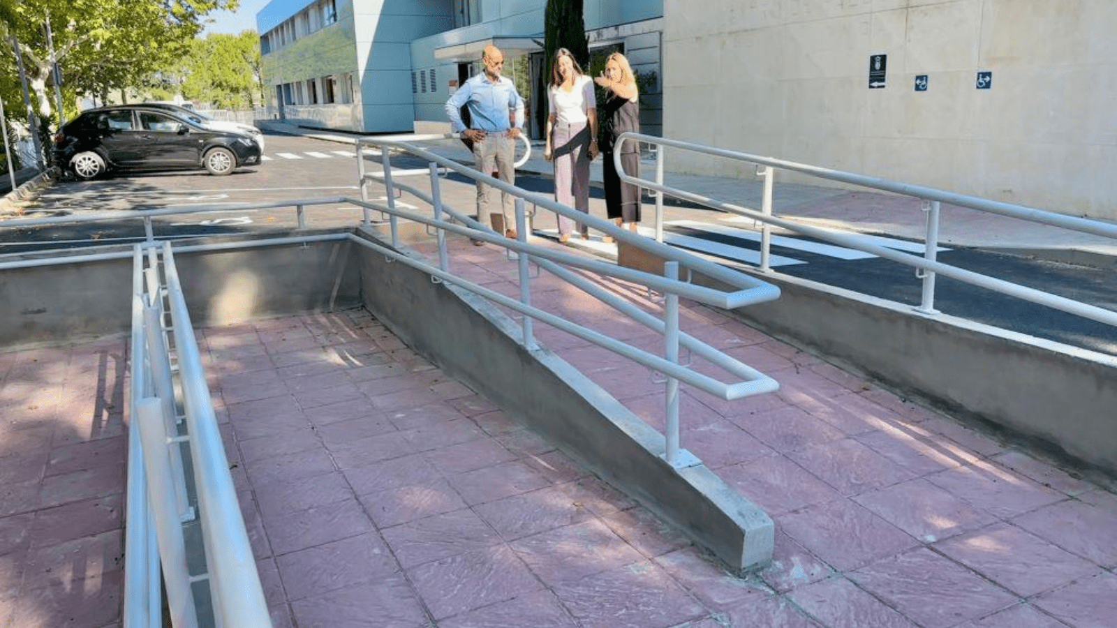 Mejoras en la accesibilidad del Centro de Servicios Sociales de Majadahonda