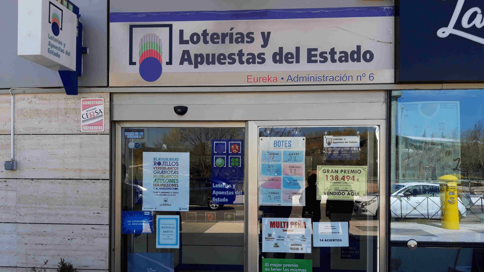 Majadahonda celebra el 11840, tercer premio de la Lotería de Navidad