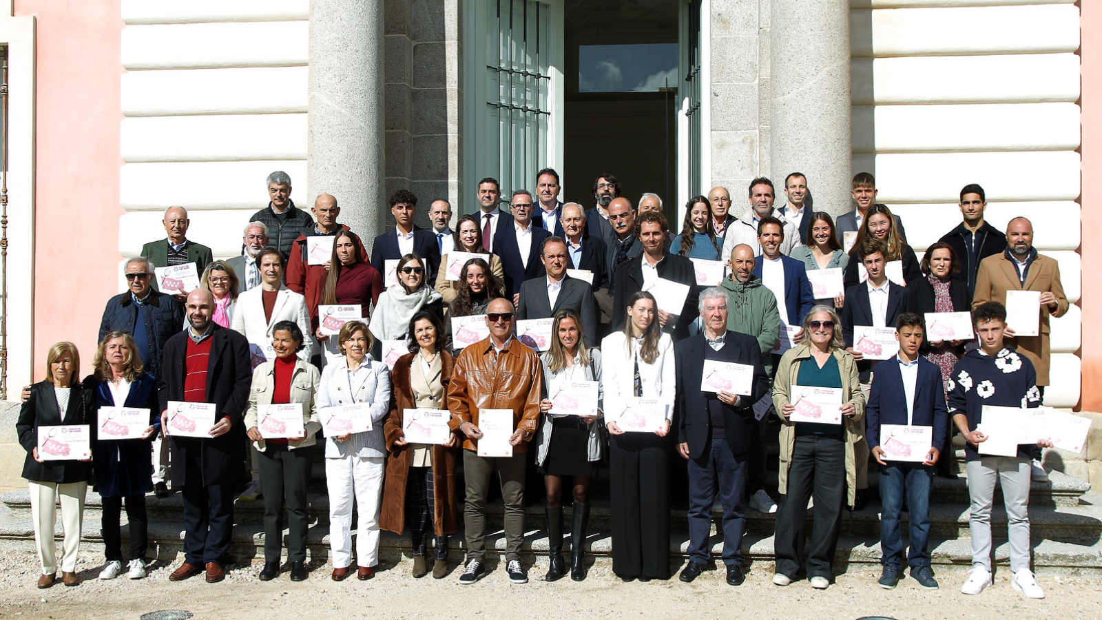 La FTM premia los Méritos Deportivos Internacionales de 2024 en una gala en el Palacio de Boadilla