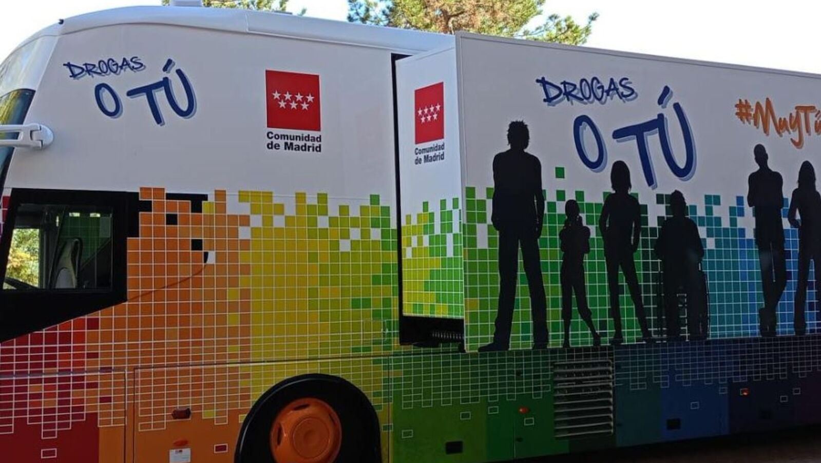 El autobús “Drogas o Tú” visitará los institutos de Majadahonda para informar a jóvenes y familias