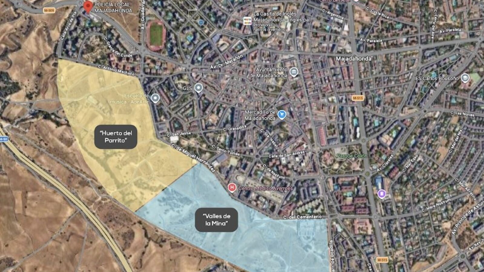 Majadahonda impulsa más de 1.250 nuevas viviendas con dos desarrollos urbanísticos clave