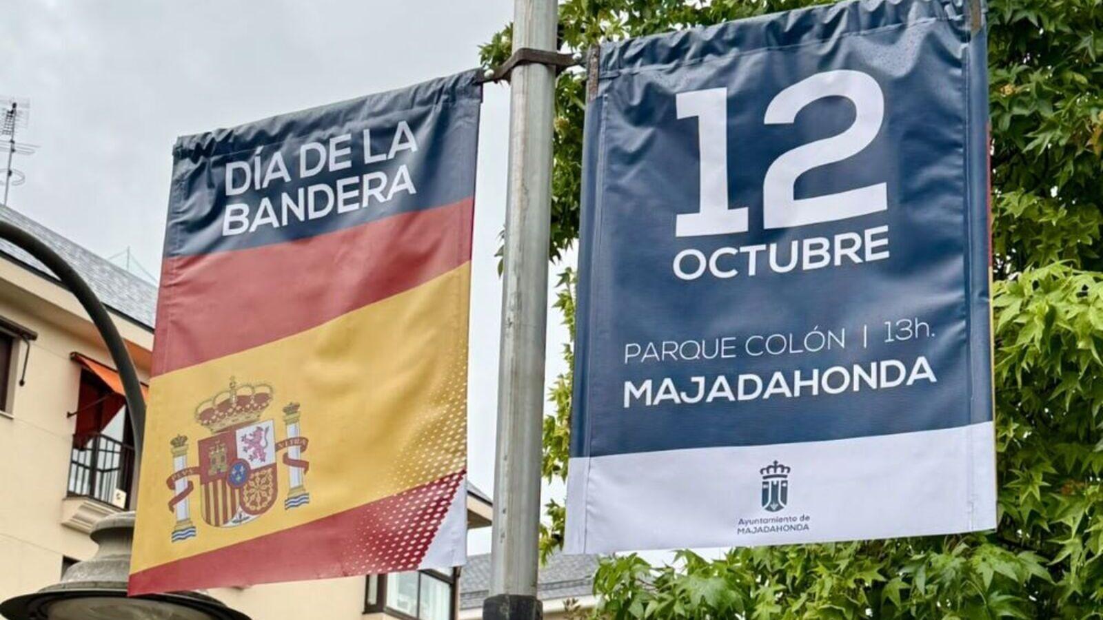 Majadahonda rendirá homenaje a la bandera el 12 de octubre