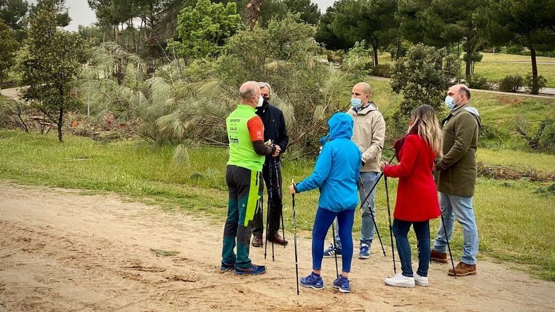 El primer circuito de Nordic Walk de Madrid estará en Majadahonda