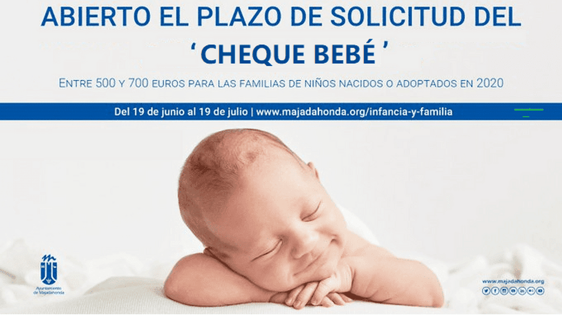 Abierto el plazo de solicitud del ‘Cheque Nacimiento’ hasta el 19 de julio  