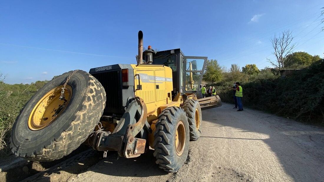 Comienzan las obras en cinco caminos públicos de Majadahonda