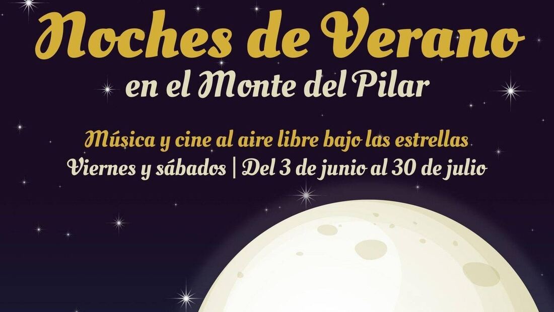 Conciertos y cine en las 'Noches de Verano en el Monte del Pilar'