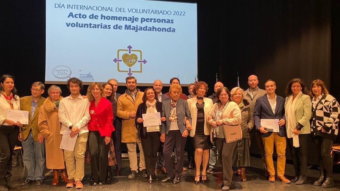 Majadahonda reconoce la labor de más de 1.000 voluntarios