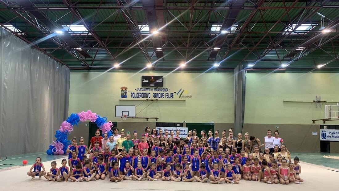 El Club de Gimnasia Rítmica Majadahonda celebra su II Exhibición de Fin de Curso