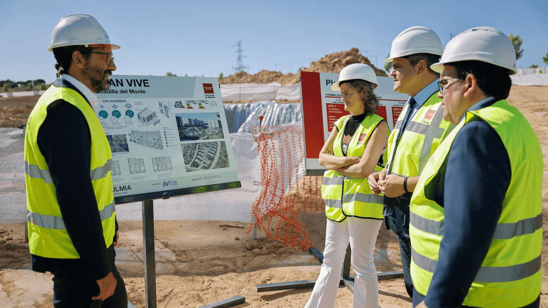 Madrid inicia la construcción de 524 viviendas del Plan Vive en Boadilla del Monte