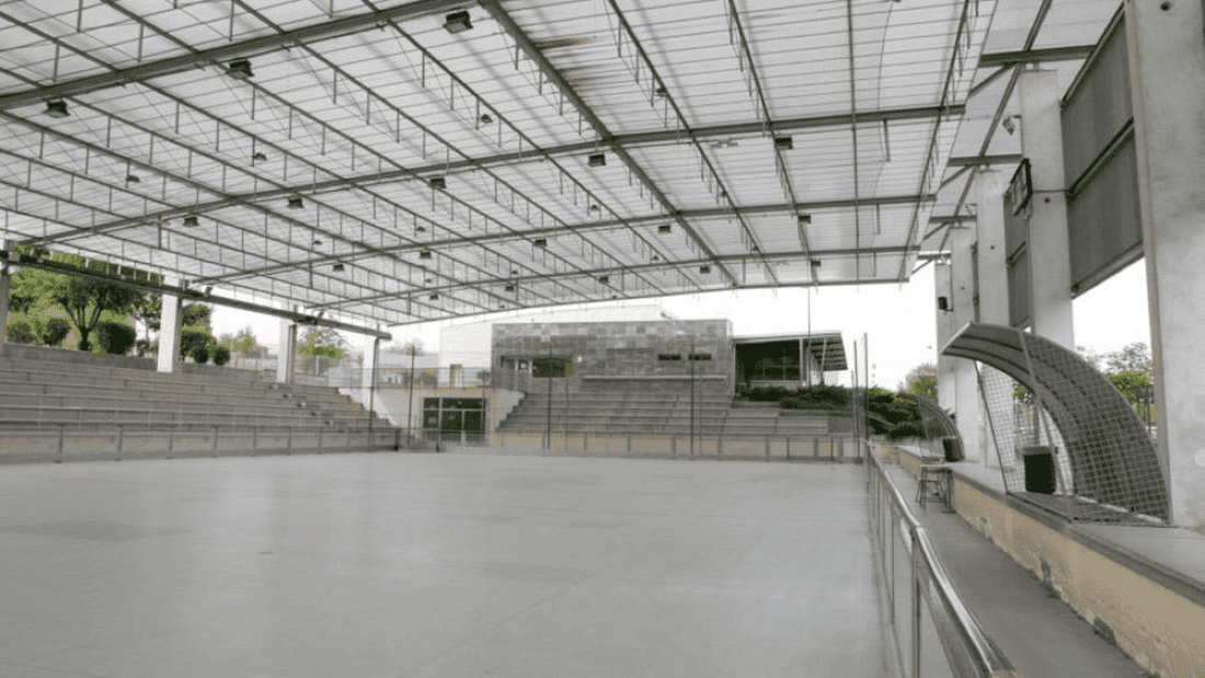 Mejoras en el polideportivo Cerro de la Mina de Majadahonda