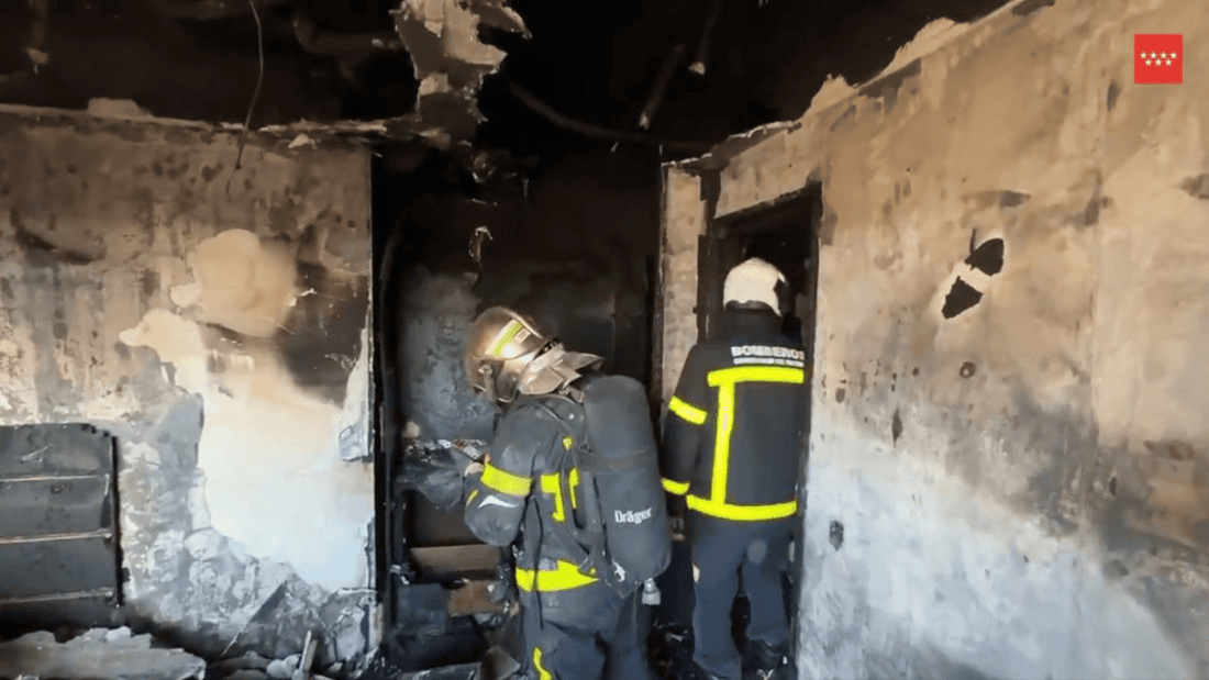 Incendio en Majadahonda: una vivienda destruida y 16 desalojadas