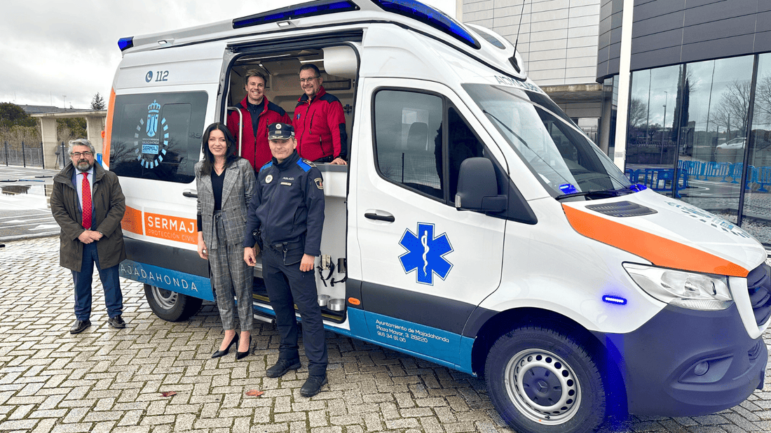 Majadahonda incorpora una nueva ambulancia para reforzar las emergencias sanitarias