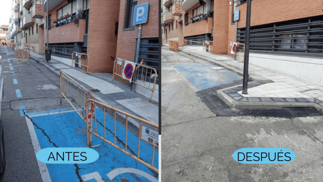 Majadahonda avanza en accesibilidad: inversión de más de 168.000€ en la renovación de calles y paseos