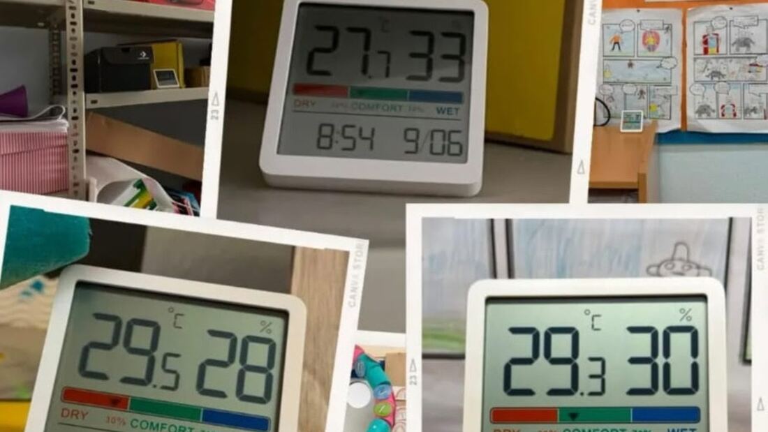 El PSOE denuncia temperaturas de hasta 30 grados en los colegios de Majadahonda